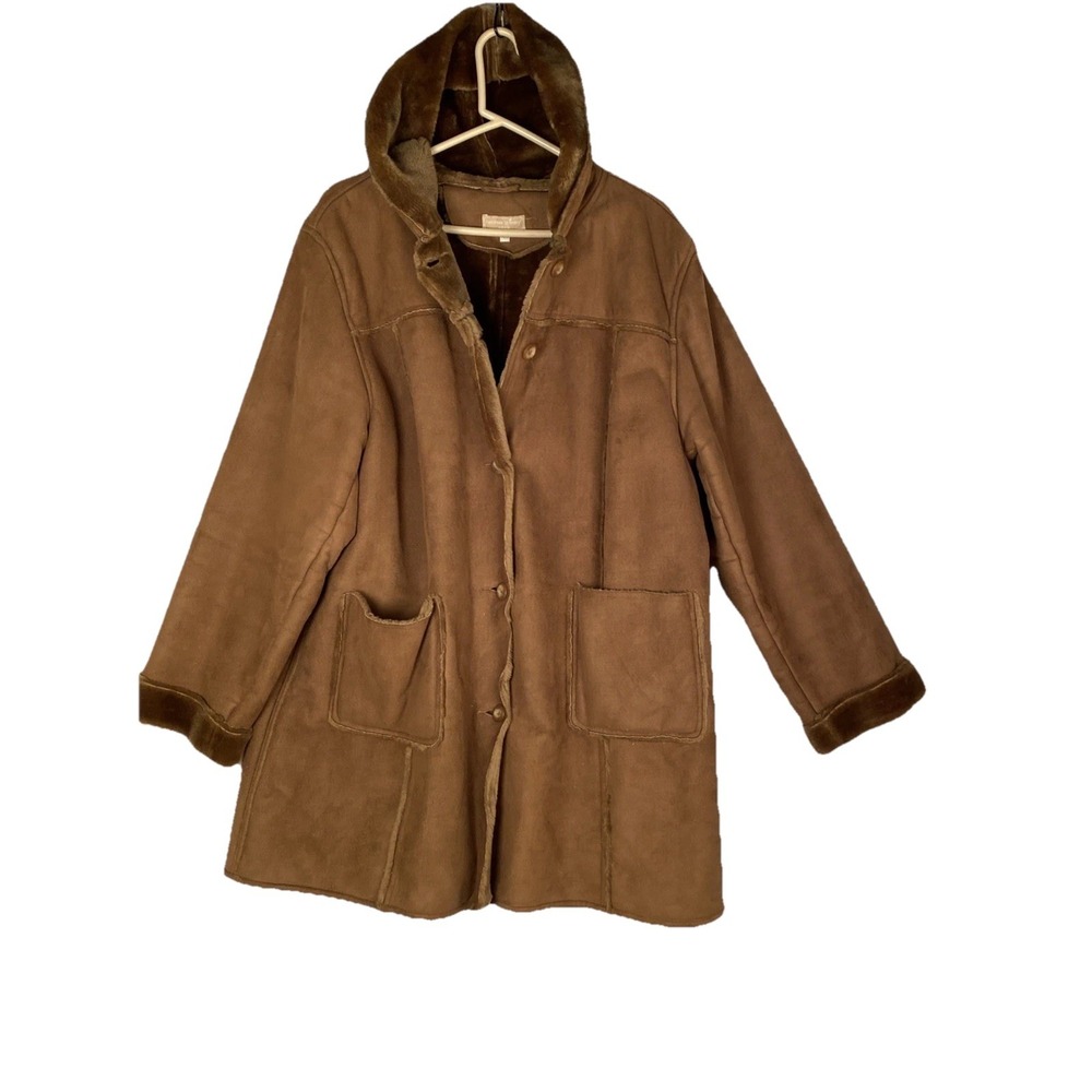 Cotton‎ Ginny Plus Woman's Coat Medium